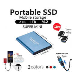 Portable SSD Mobile Storage